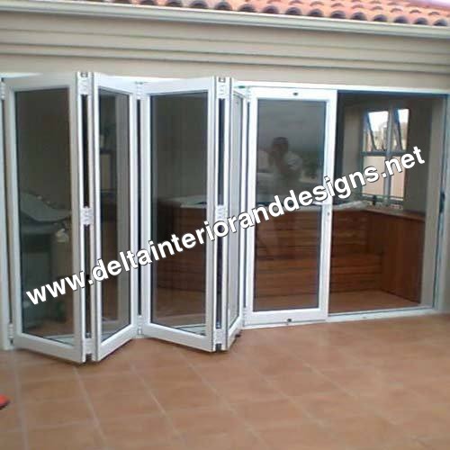 Folded Aluminium Doors 