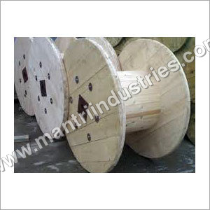 Pine Wood Cable Drum By MANTRI INDUSTRIES