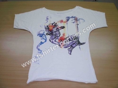 Ladies Waterbase Printed T shirt