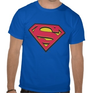 2014 Men Superman printed Tshirt