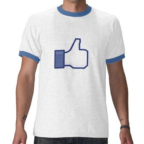 Facebook Like Men Tshirt