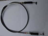 Gear Shift Cable Assy - Metal, Round Shape, Black | Connects Mechanism Effectively With One Pin Attachment