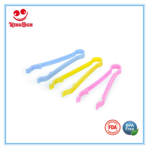 Blue Baby Care Bottle Clip Nursing Tong