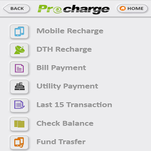 Recharge App Development
