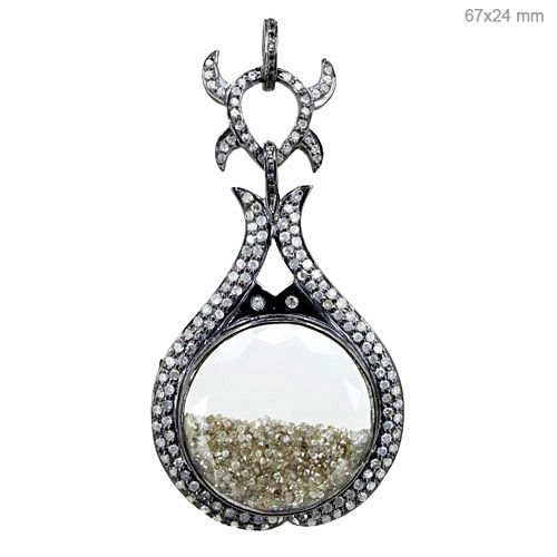 Pave Diamond Pendant