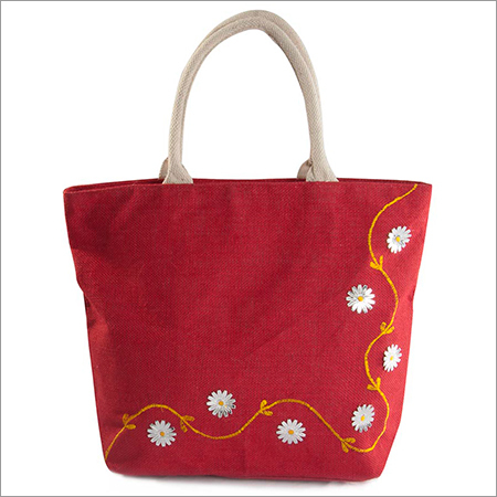 Embroidered Jute Bags