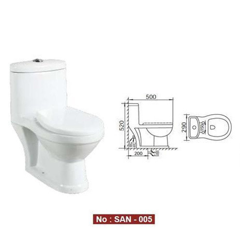 Washdown One Piece Toilet