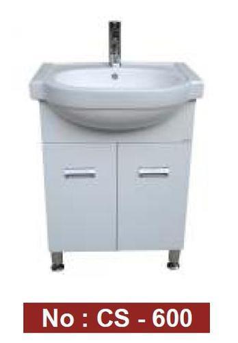 PVC Cabinet with Ceramic Basin