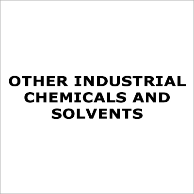 Industrial Chemical Solvents Industrial Chemical Solvents