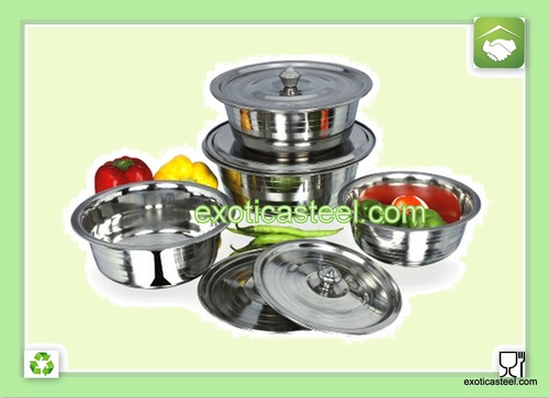 Utensil Sets Stainless Steel Raja Bowl