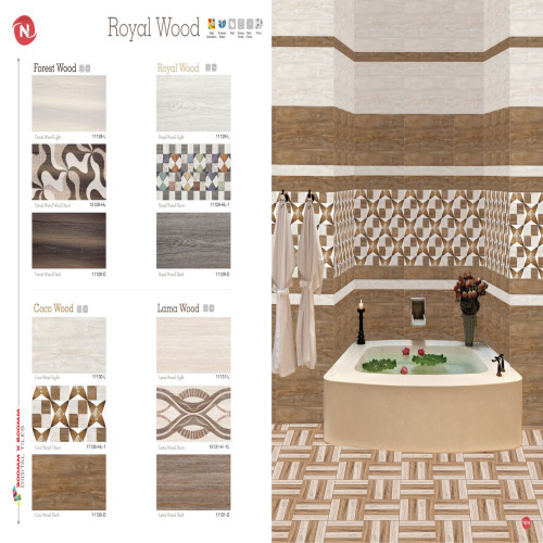 Digital Bathroom Wall Tiles