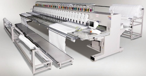 MULTI HEAD AUTOMATIC EMBROIDERY MACHINE
