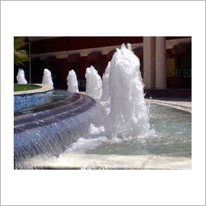 Outdoor Foam Jet Fountain