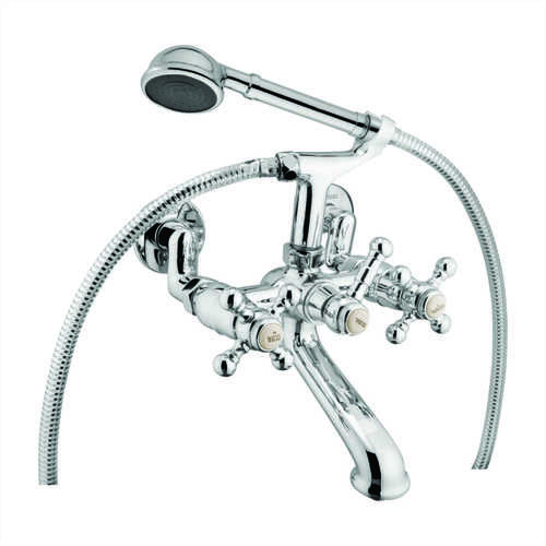 SUMO WALL MIXER WITH CRUTCH WITH TELEPHONIC SHOWERR