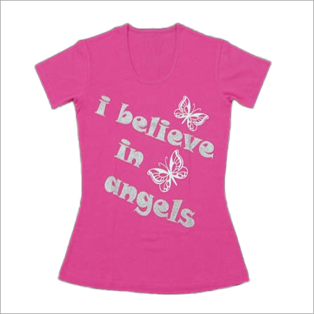 Pink Half Sleeve with Silver Glitter