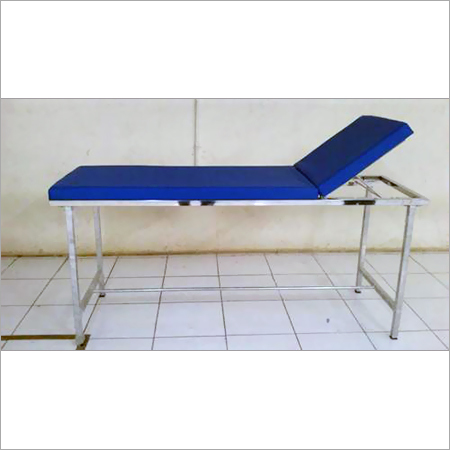 Hospital Examination Table 2 Section With Adjustable Head Support