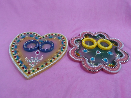 WOODEN POOJA THALI
