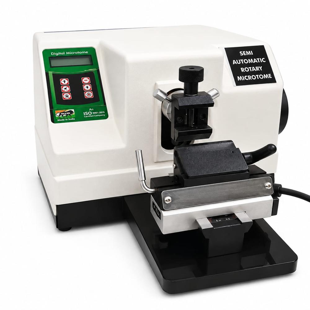 Semi Automatic Rotary Microtome