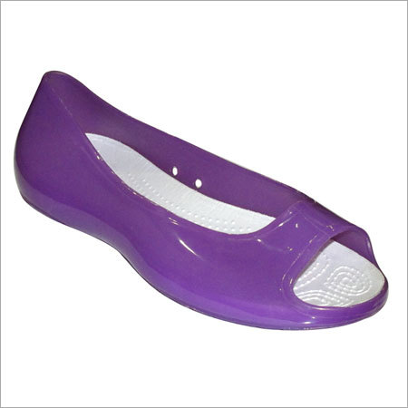 Ladies Crystal Belly Slippers