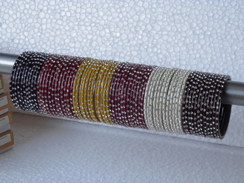 Red Stone Studded Bangle