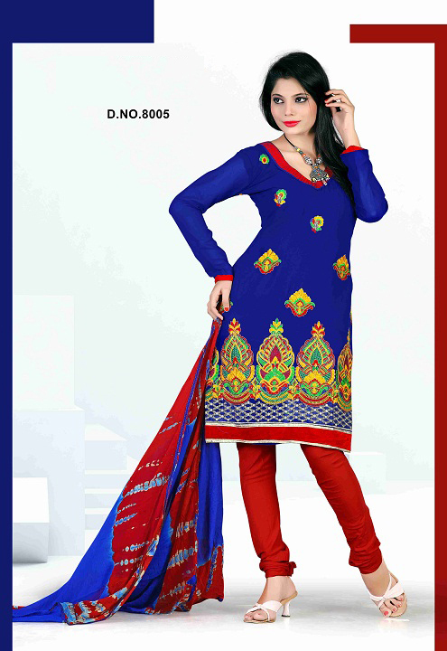 Georgette Anarkali Suit