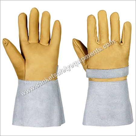 Honeywell Cryogenic Gloves - Color: Khaki / White