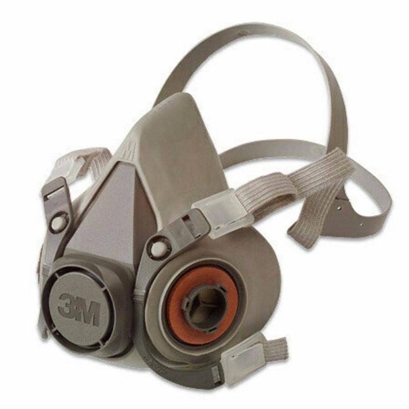 Half Face Respirator - Cartridge Type Reusable Design | Effective Dust and Fume Protection