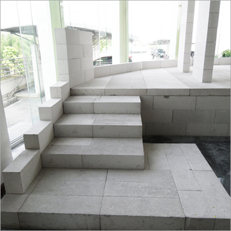 AAC Block Production Line - Steel, Concrete | Plc Controlled, Variable Capacity, High Output, Durable Blocks