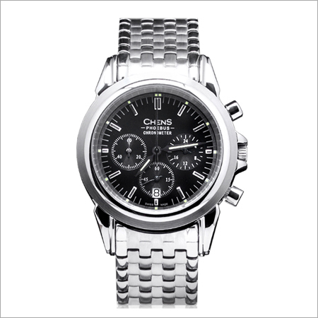 Mens Black Dial Watch