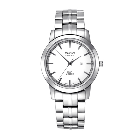 Quartz Stainless Steel White Dial Watch