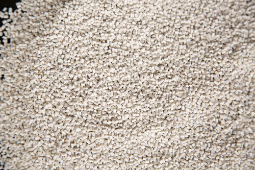 Reprocessed White ABS Granules