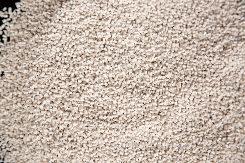 Reprocessed White ABS Granules