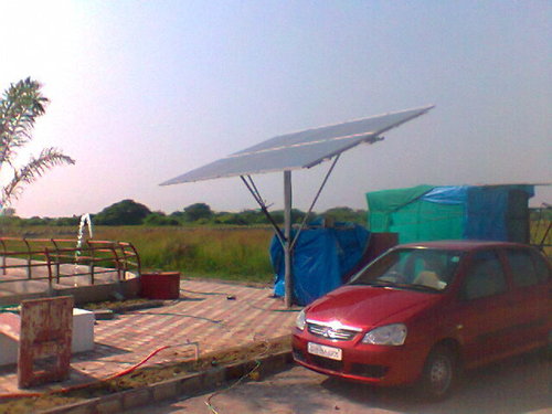 Solar water pressure pump