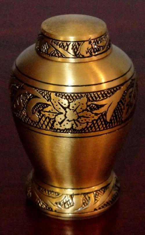 Brass cremation urn brass cremation urn