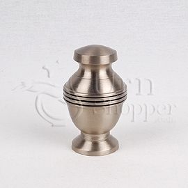 Mercury Brass Metal Token Cremation Urn