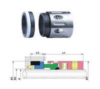 Ptfe Mechanical Seal - Color: Sliver
