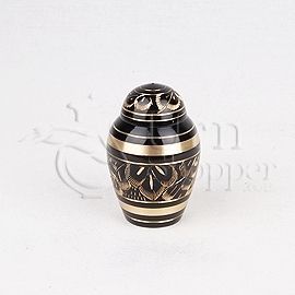 Radiance Brass Metal Token Cremation Urn