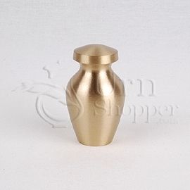 Spartan II Brass Metal Token Cremation Urn