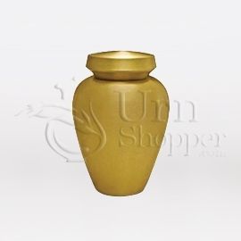 Torino I Brass Metal Token Cremation Urn