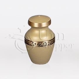 Venus II Brass Metal Token Cremation Urn