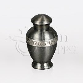 Zeus II Brass Metal Token Cremation Urn