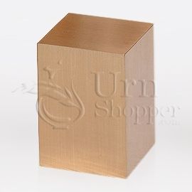 Small Plain Bronze Metal Keepsake Cremation Urn