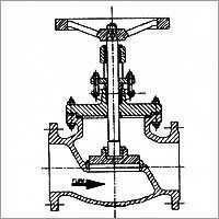 Cast Steel Flanged End Globe Valve - Color: Gray