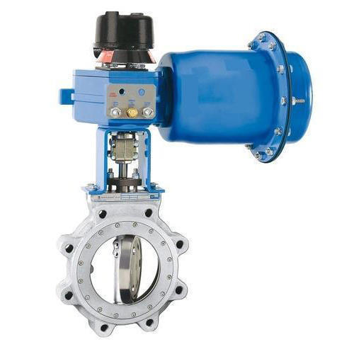 Silver Diaphragm Operated Butterfly Valve