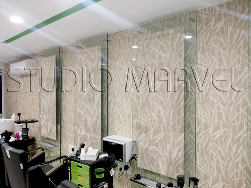 Modern Wall Decor Size: 57 Sqft