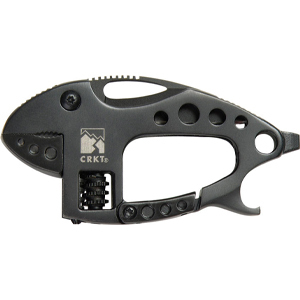 Survival Camping Multi Tool - Stainless Steel, 5.5 inches Overall Length, Black-on-Black Finish | Multi-Functional, Easy to Carry, Built-in LED Light