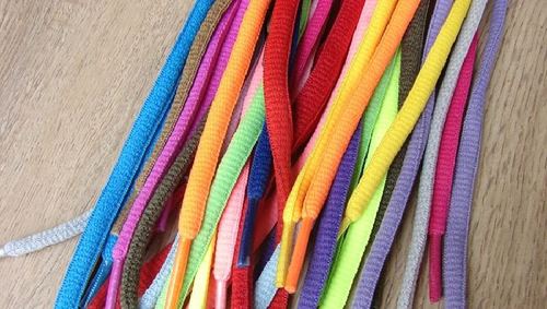 coloured laces