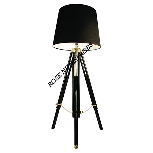 Black Shade Lamp Stand