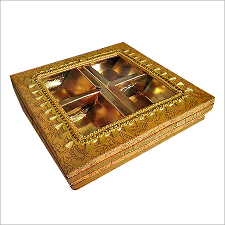 Golden Dry Fruit Boxes