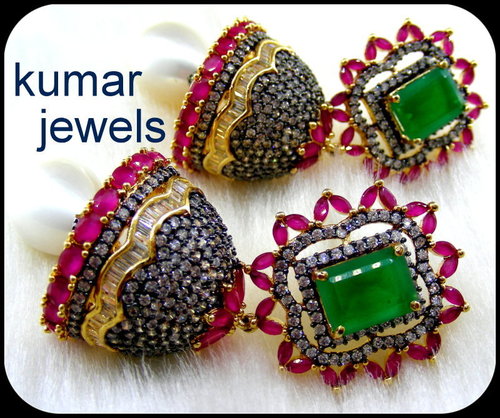 Antique Colorful Jhumki